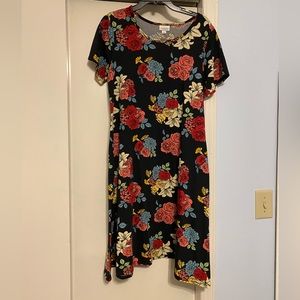 LulaRoe Floral Jessie dress